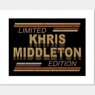 Limited Edition Middleton Name Sports Birthday Gifts Posters and Art